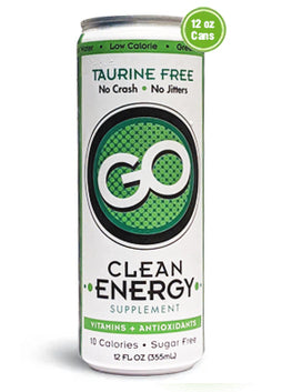 GO Energy - (Qty: 48 cans, 12 oz) - FREE SHIPPING