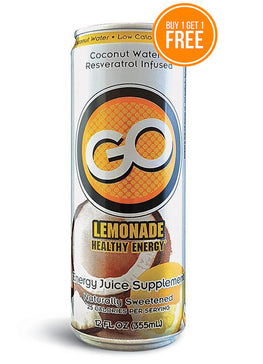 GO LEMONADE      (Qty: 24 cans, 12 oz)  BUY ONE GET ONE FREE & FREE SHIPPING!